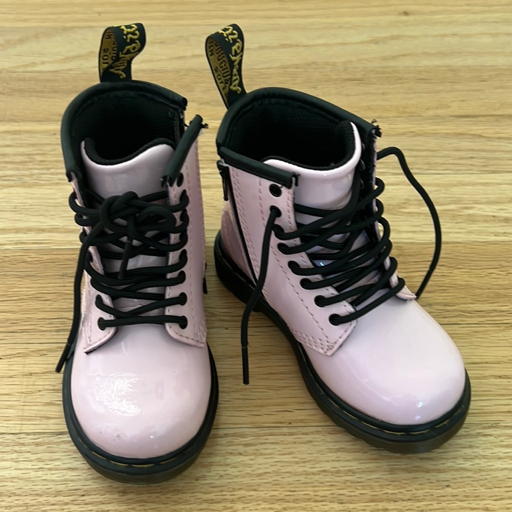 Toddler light pink Doc Martens